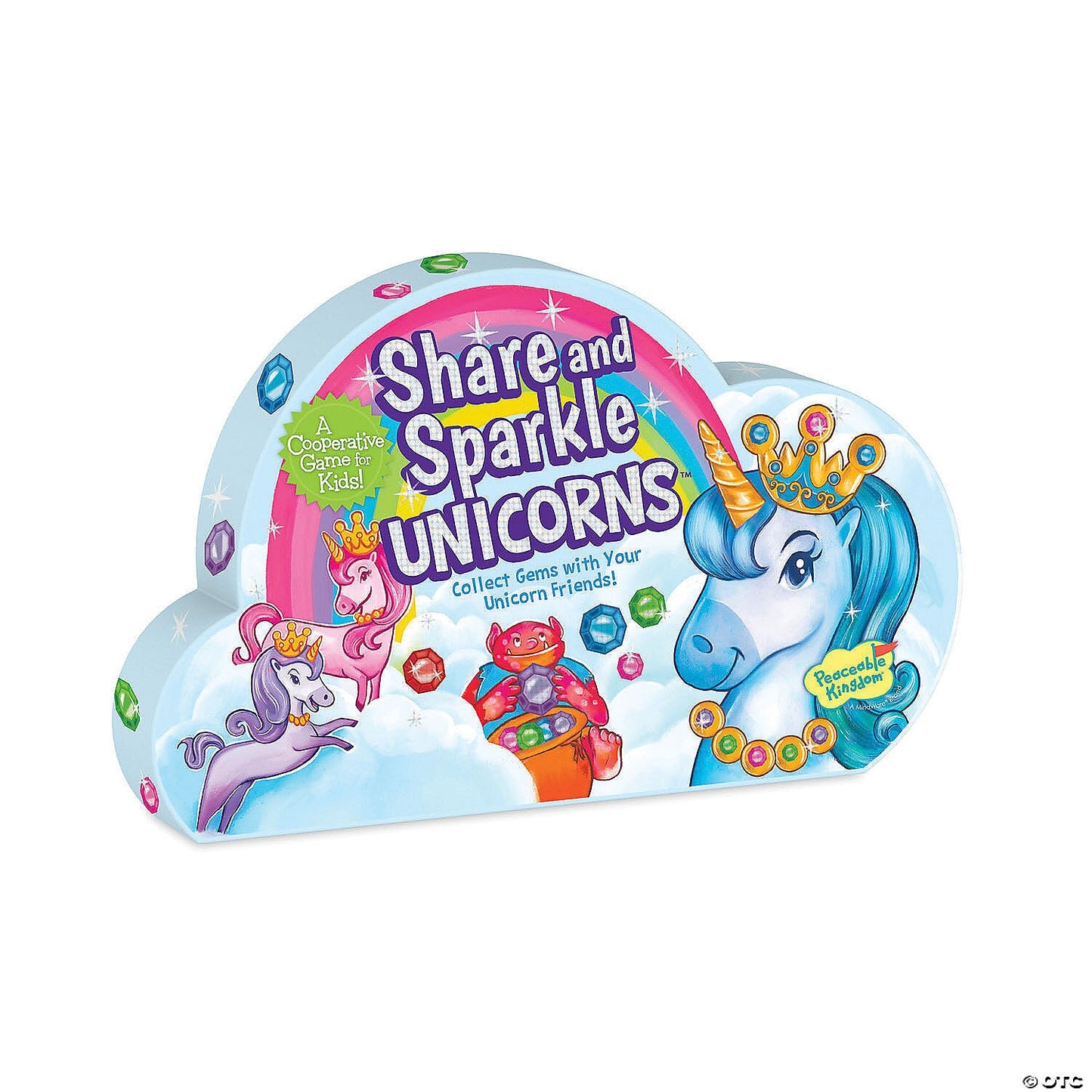 Share and Sparkle Unicorns Cooperative Game by Peaceable Kingdom