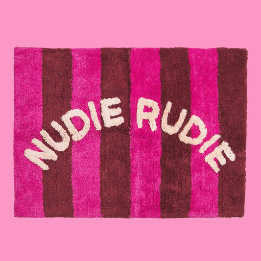 Zelia Nudie Rudie Bath Mat | Bougainvillea
