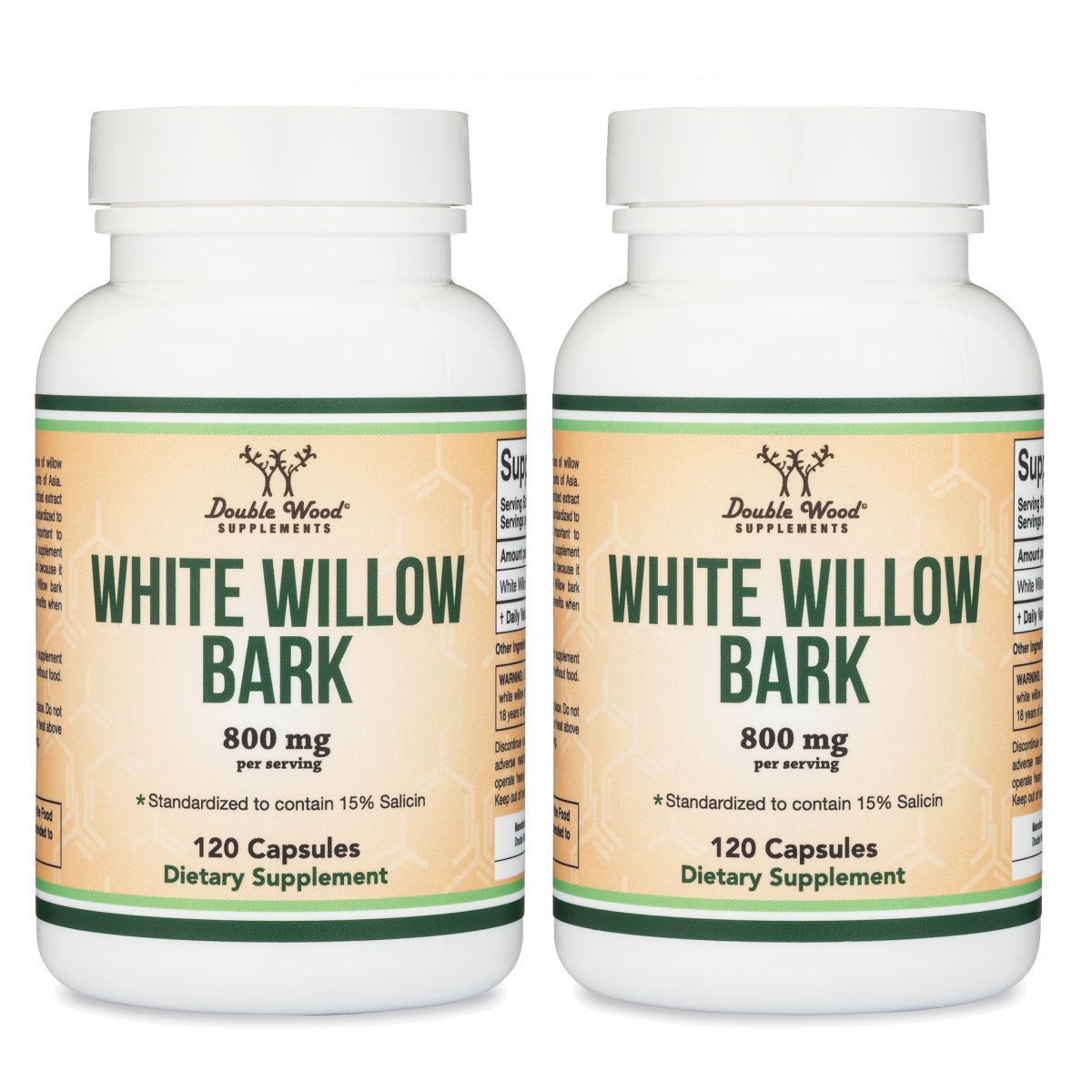 White Willow Bark Double Pack