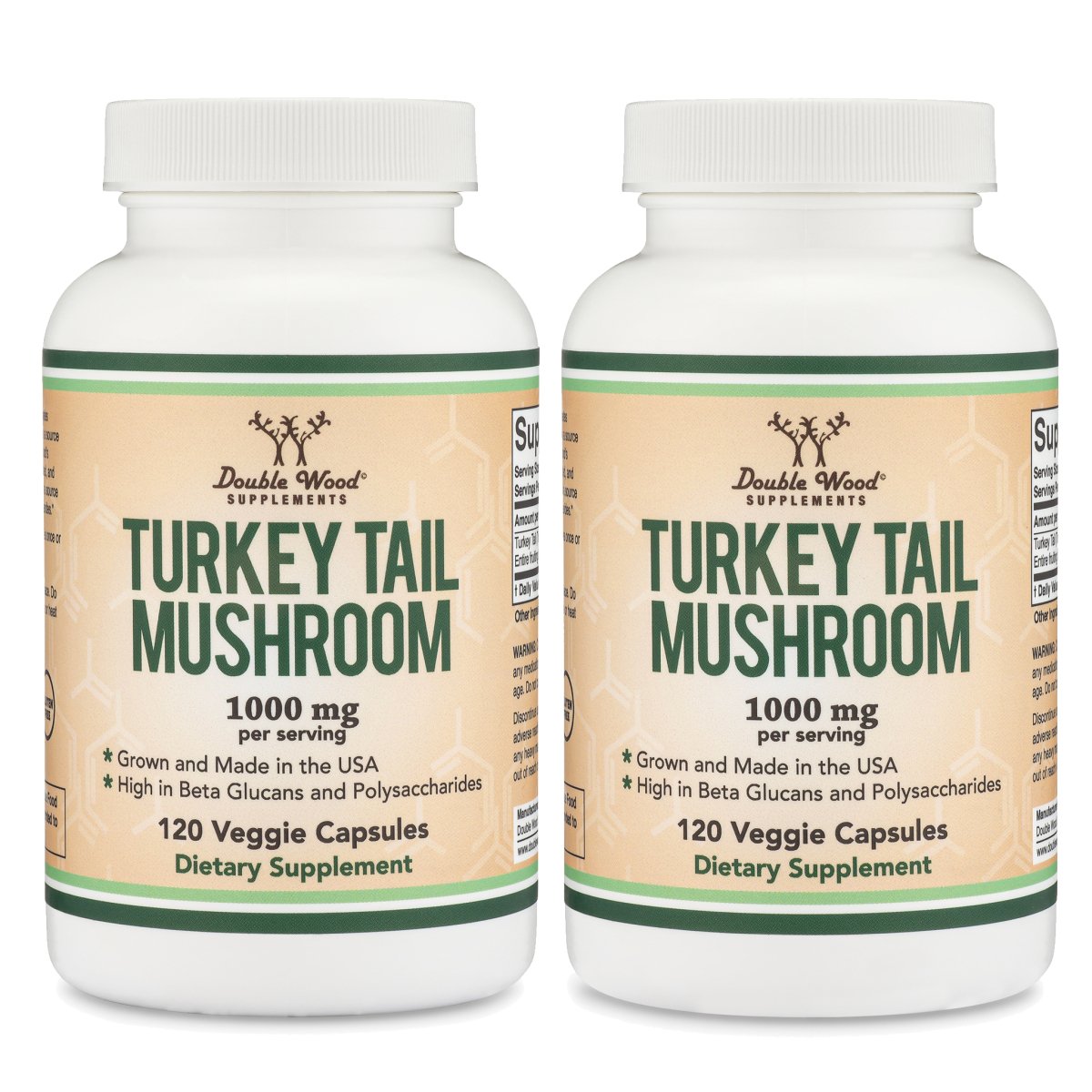 Turkey Tail Mushroom Double Pack
