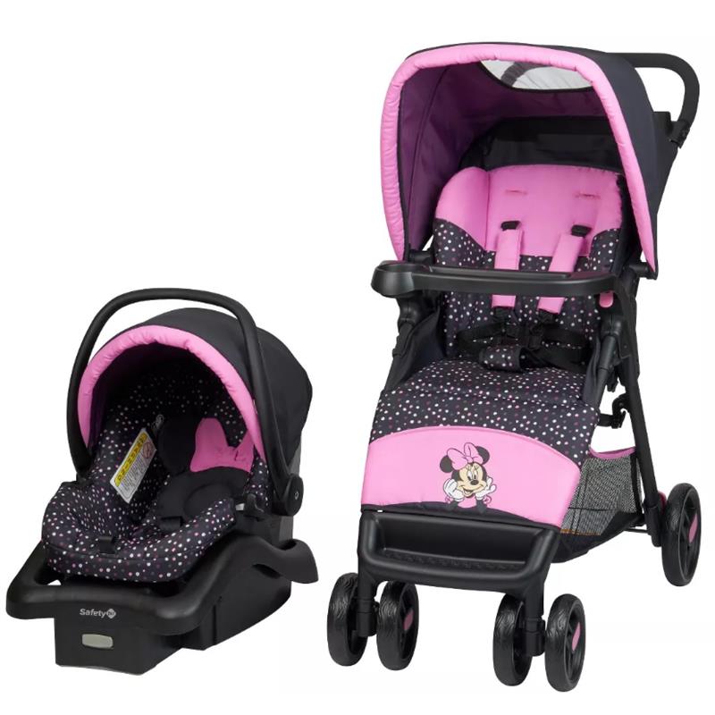 Safety 1st - Disney Baby Minnie Mouse Simple Fold LX Travel System