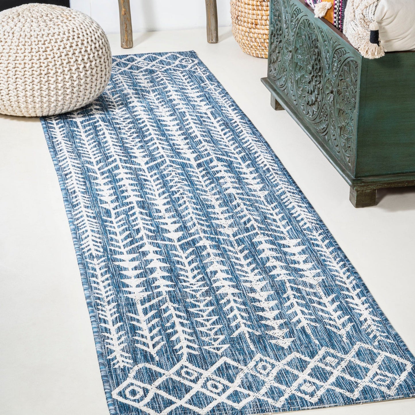 Tokay Bohemian Geometric Indoor/Outdoor Area Rug - Rugs