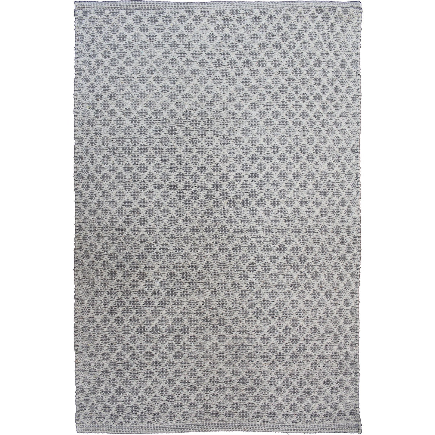 Stone Gray Dhurrie Rug