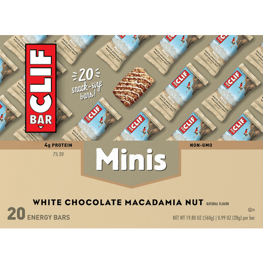 CLIF BAR Minis White Chocolate Macadamia Nut Energy Bars