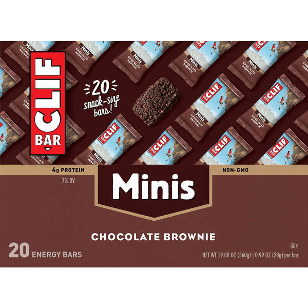 CLIF BAR Minis Chocolate Brownie Energy Bars