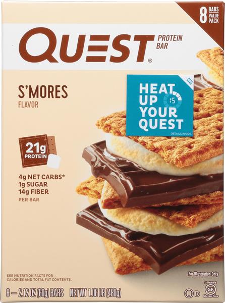 Quest Protein Bars, S'Mores Flavor, Value Pack