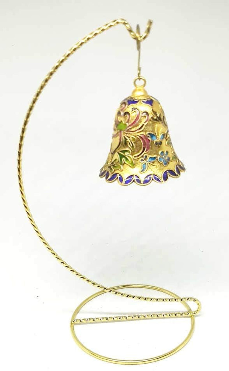 Home for ALL the Holidays Twisted Gold-Toned Ornament Stand (9 Inch)