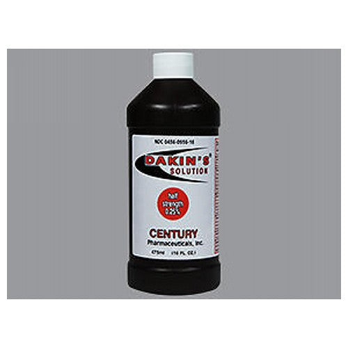 Dakin's, Dakin's Solution 0.25%, Count of 1
