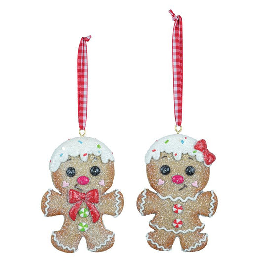 Frosted Gingerbread Ornament