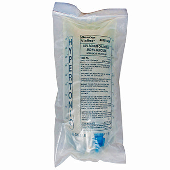 IV Solution 5% Glucose  Saline 1Ltr
