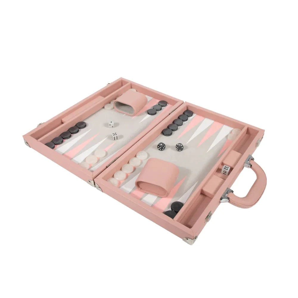 Bradley Backgammon Set in Pink