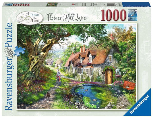 Ravensburger 16777 Flower Hill Lane 1000 Piece Jigsaw Puzzle