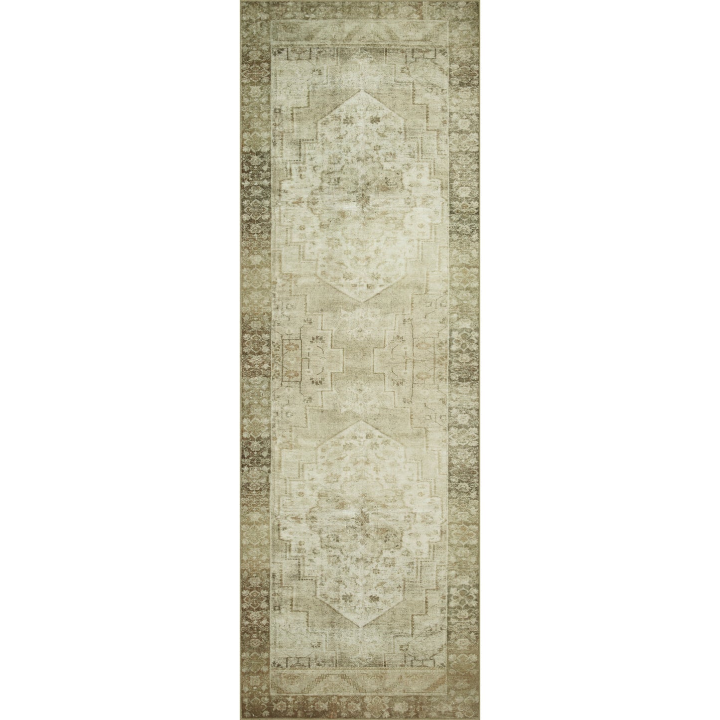 Banks Natural / Granite  Rug | Magnolia Home by Joanna Gaines x Loloi