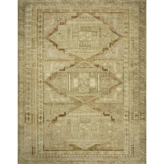 Sinclair Khaki / Tobacco  Rug | Magnolia Home by Joanna Gaines x Loloi