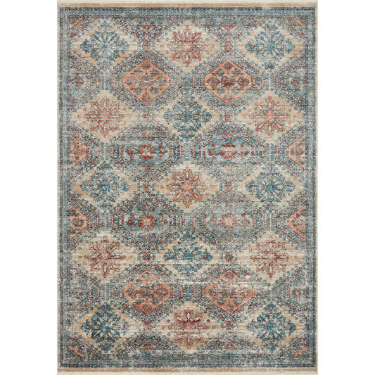 Elise Multi / Blue  Rug | Magnolia Home by Joanna Gaines x Loloi