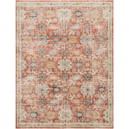 Graham Persimmon / Multi  Rug | Magnolia Home by Joanna Gaines x Loloi