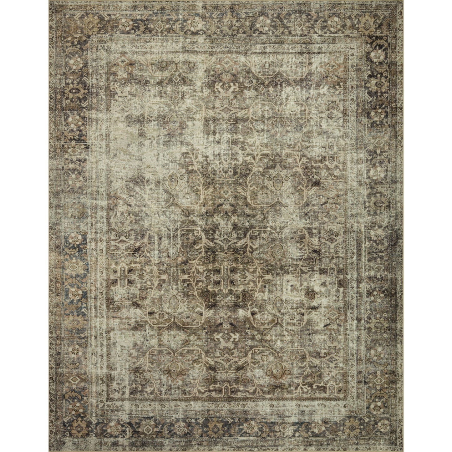 Sinclair Pebble / Taupe  Rug | Magnolia Home by Joanna Gaines x Loloi