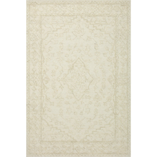 Annie White / Lt Grey  Rug | Magnolia Home by Joanna Gaines x Loloi