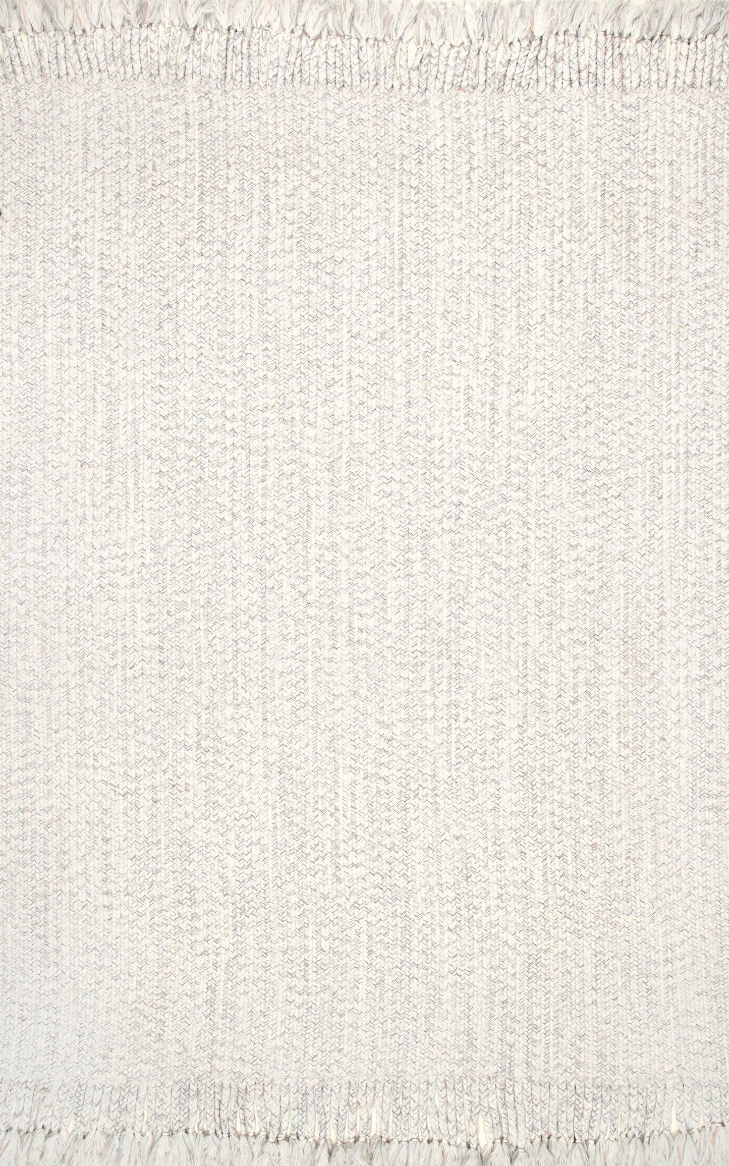 BRAIDED COURT TASSEL BLACK | RUGS