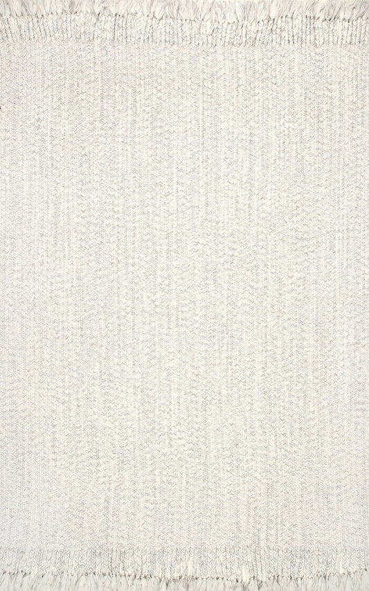 BRAIDED COURT TASSEL IVORY | RUGS