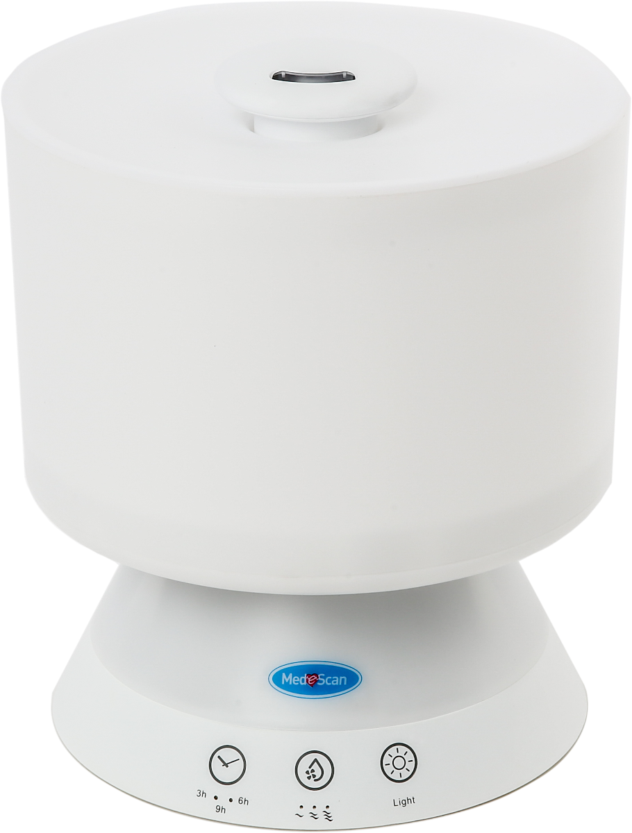 Top filling rainbow mist humidifier