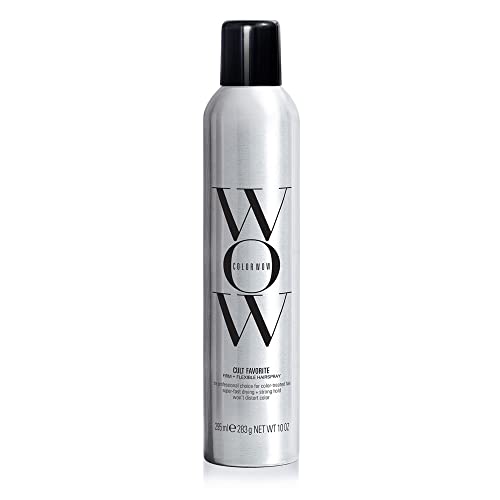 COLOR WOW Cult Favorite Firm + Flexible Hairspray �?Lightweight spray with all day hold; Humidity resistance; Heat protection + UV protection; non stiff, non sticky; brushable; non yellowing