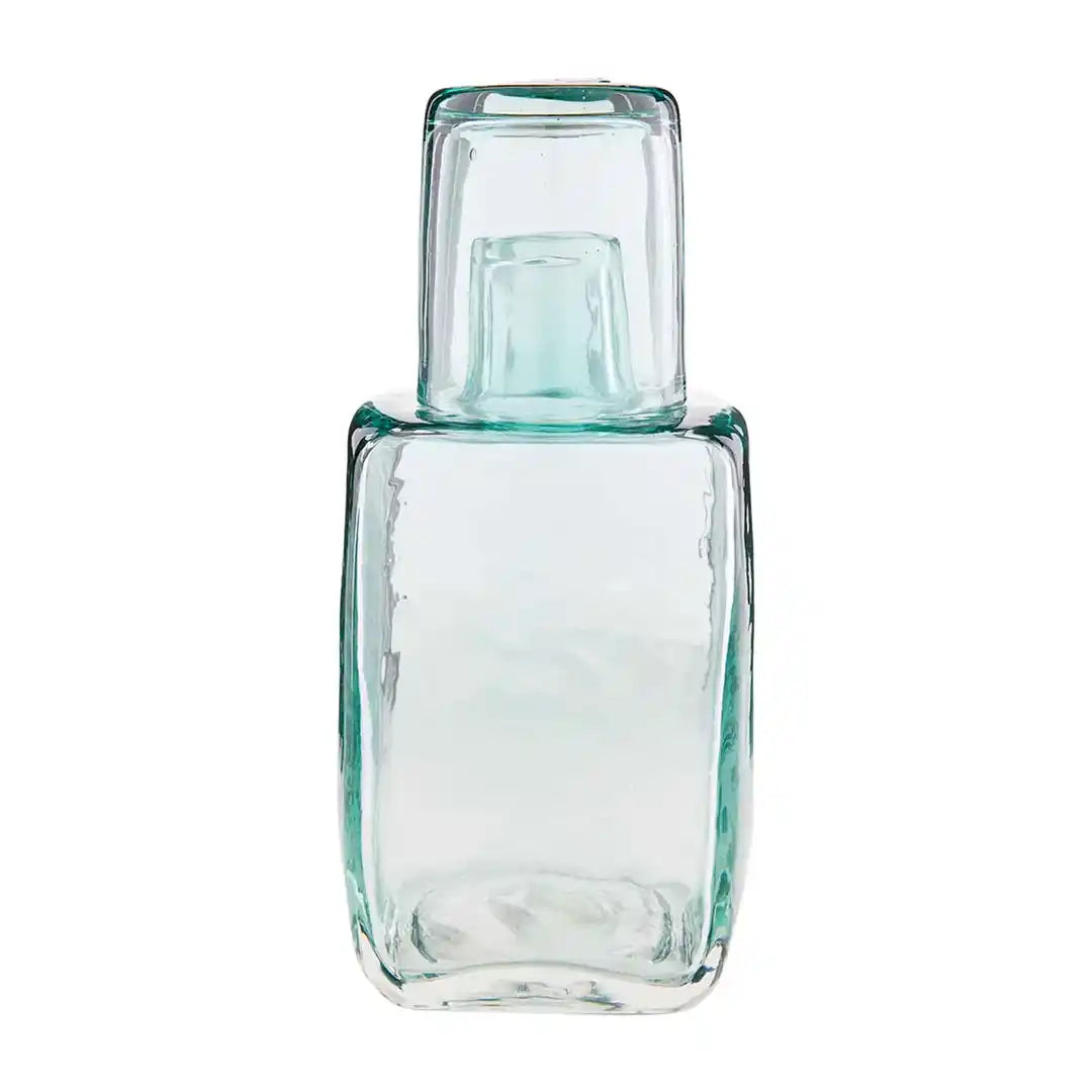 Glass Bedside Carafe Set