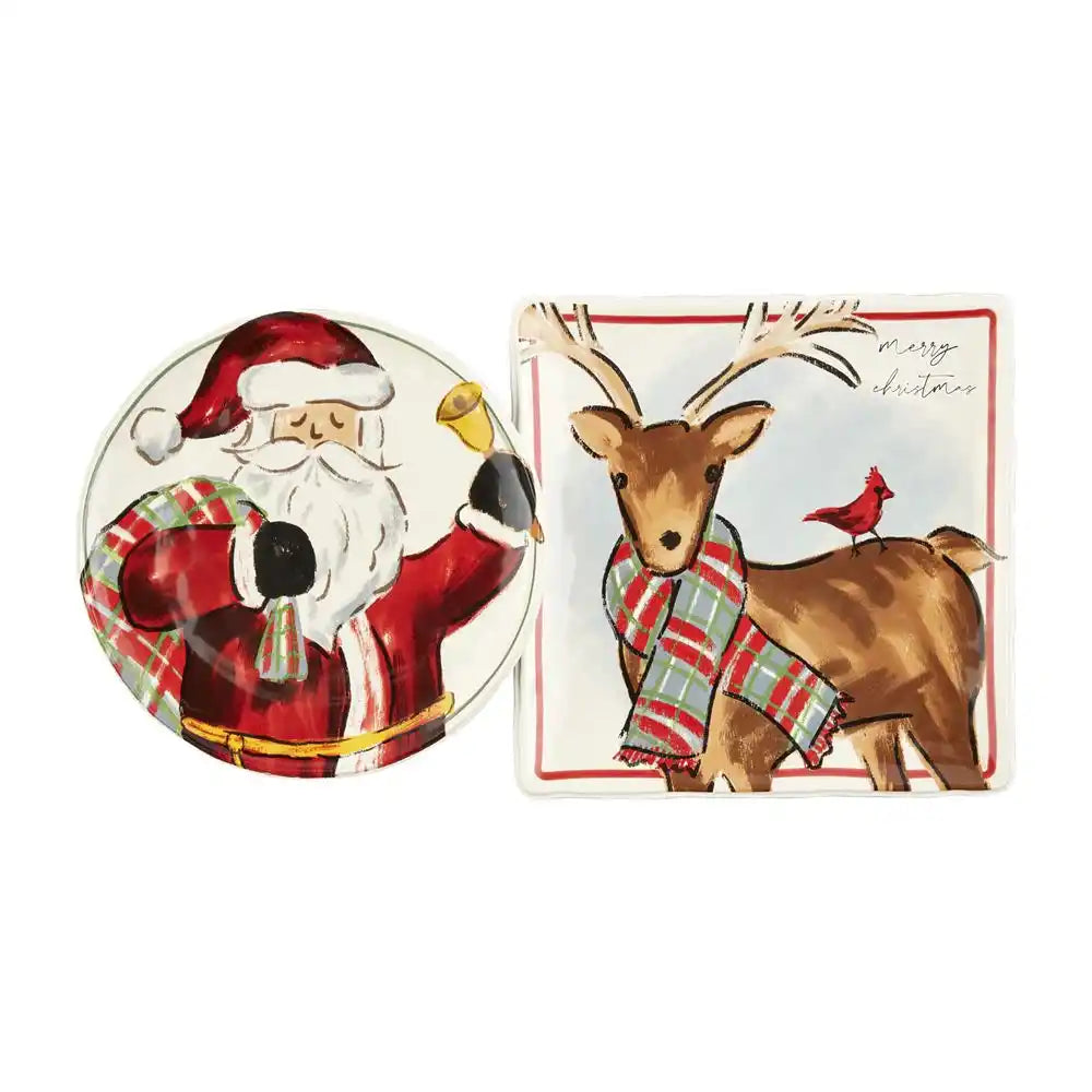 Deer or Santa Platter