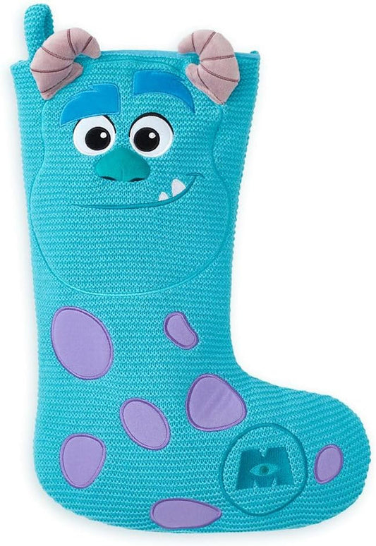 Theme Parks WDW Sulley Knit Christmas Holiday Stocking Monsters Inc