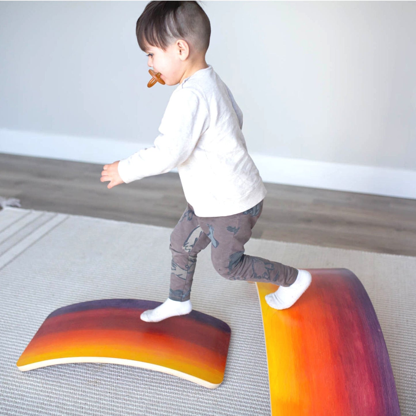 Bunny Hopkins Wobble Board | Sunset