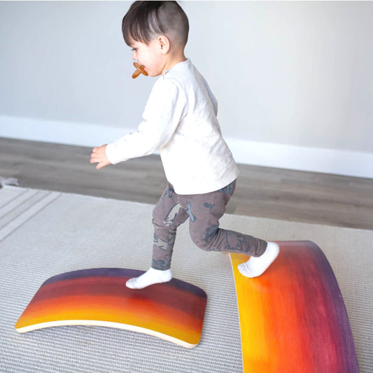 Bunny Hopkins Wobble Board | Sunset