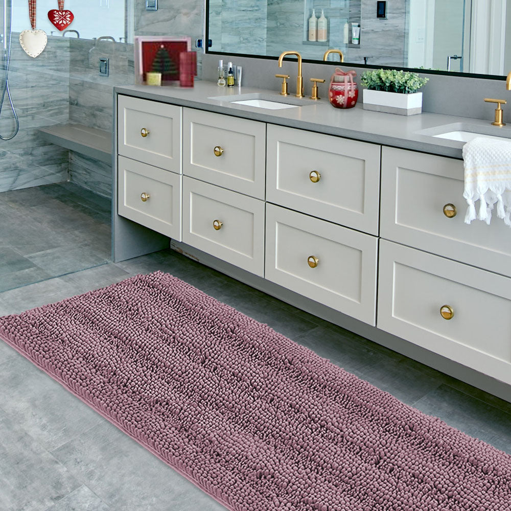 Chenille Stripe Rug 1 Piece 59" x 20"