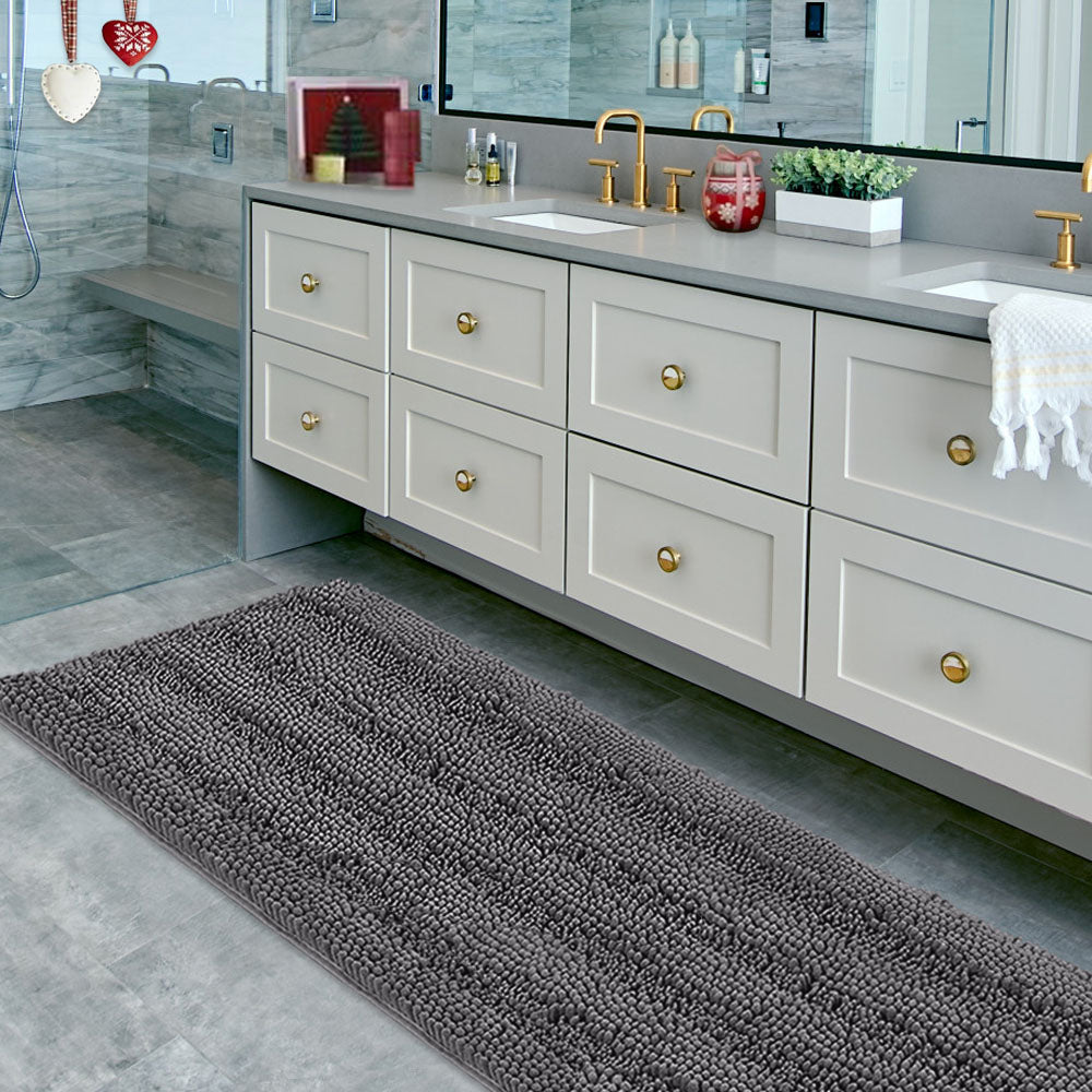 Chenille Stripe Rug 1 Piece 59" x 20"