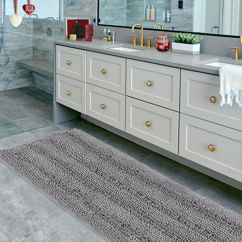 Chenille Stripe Rug 1 Piece 59" x 20"