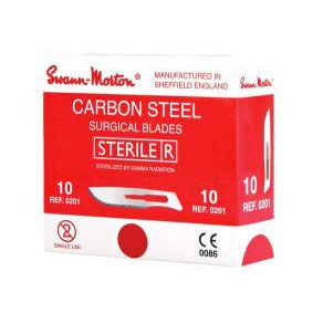 Scalpel Blade No. 10 Swann-Morton 100's