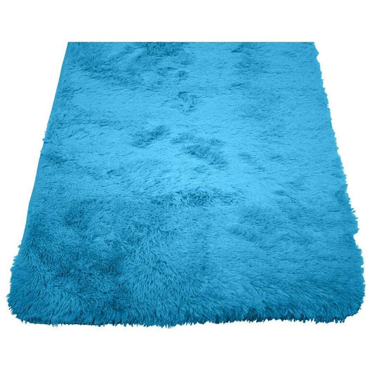 PV Fur Rug 30x50  - Turquoise