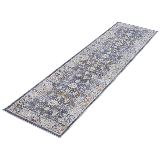 Payas Blue Runner Rug Size 2'2'' x 8'