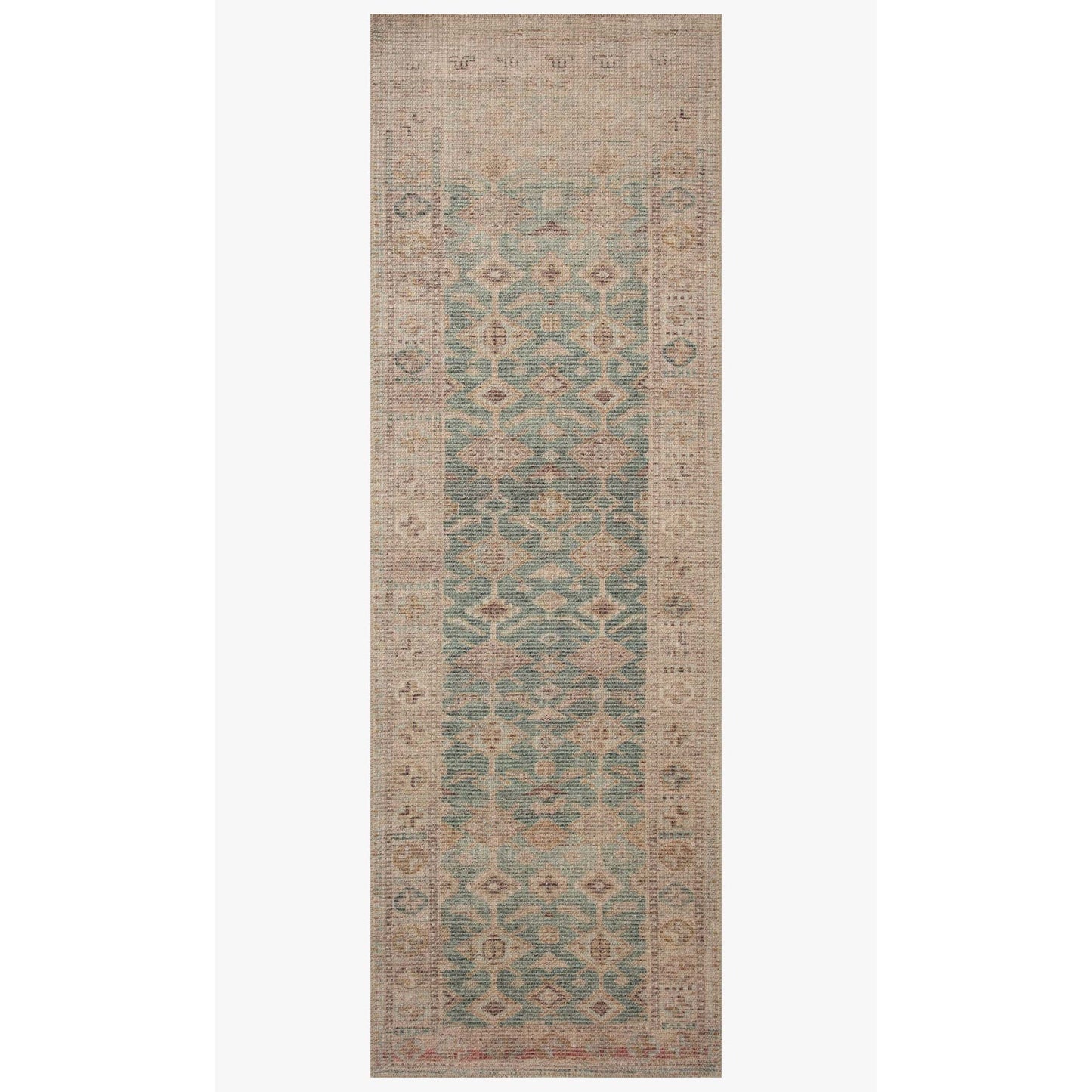 Aubrey Aqua / Sand Rug | Angela Rose x Loloi