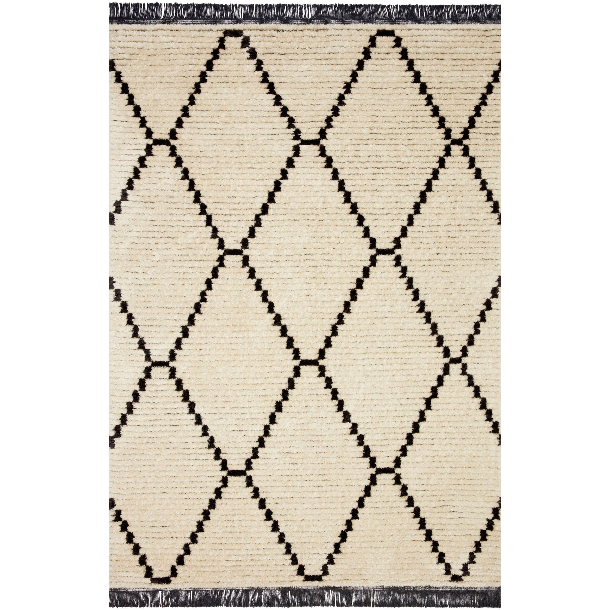 Alice Cream / Charcoal IV - Area Rug