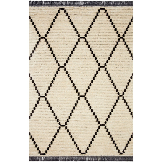 Alice Cream / Charcoal IV - Area Rug