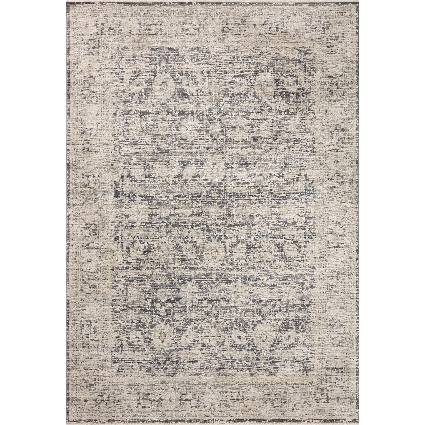 Alie Charcoal / Beige Rug | Amber Lewis x Loloi