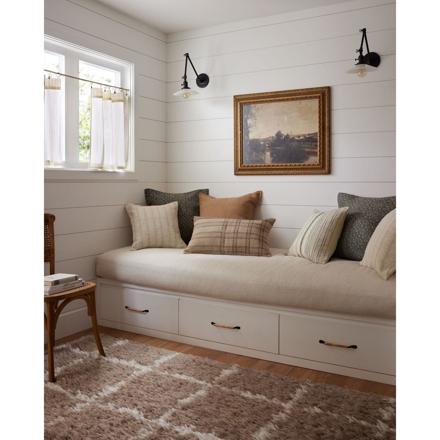 Amira Khaki / Ivory Rug | Angela Rose x Loloi