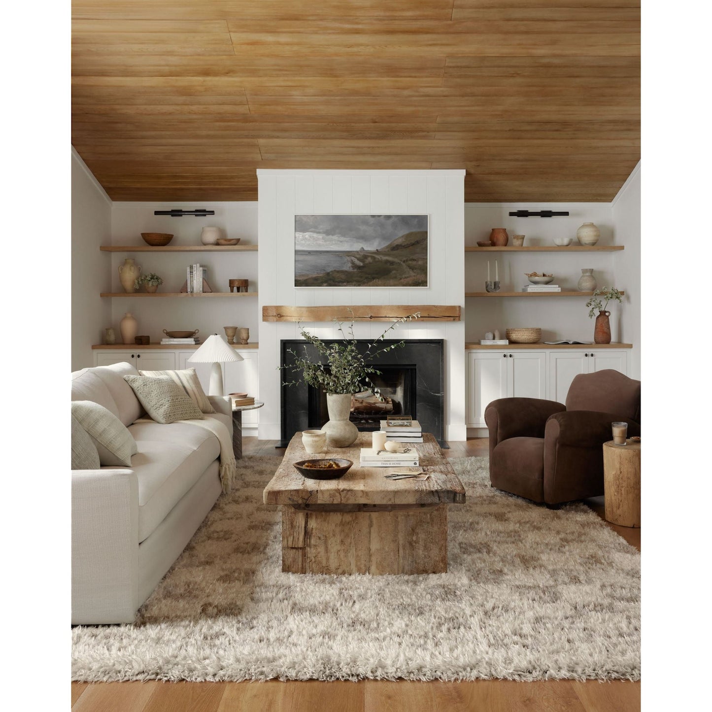 Amira Ivory / Pebble Rug | Angela Rose x Loloi