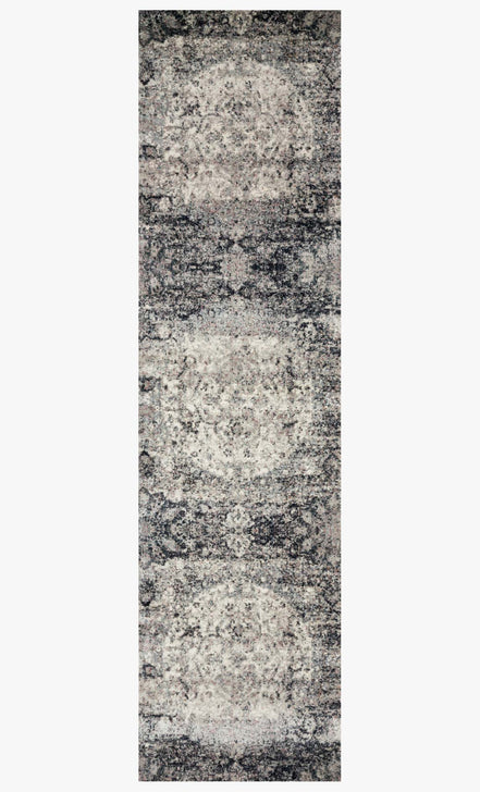 Anastasia Rug - Ink / Ivory