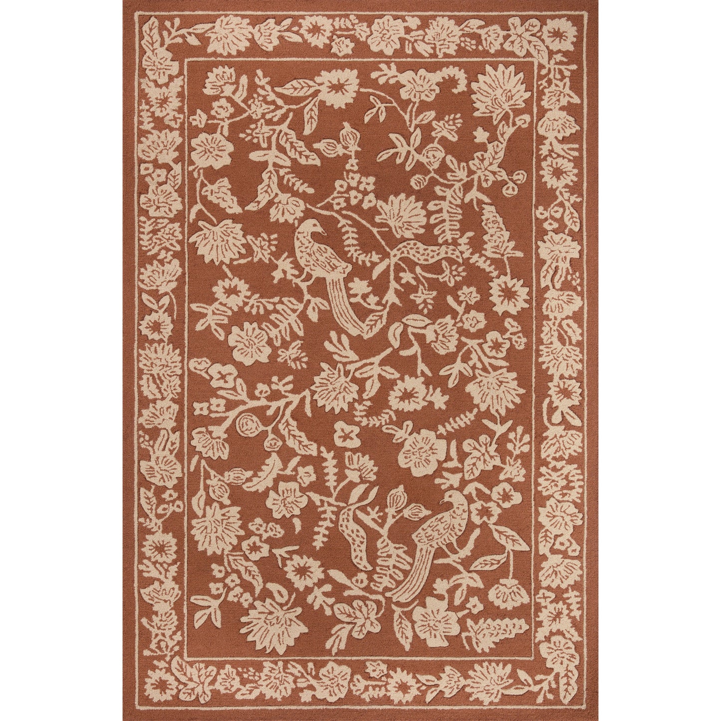 Arboretum Aviary / Amber Rug | Rifle Paper Co. x Loloi