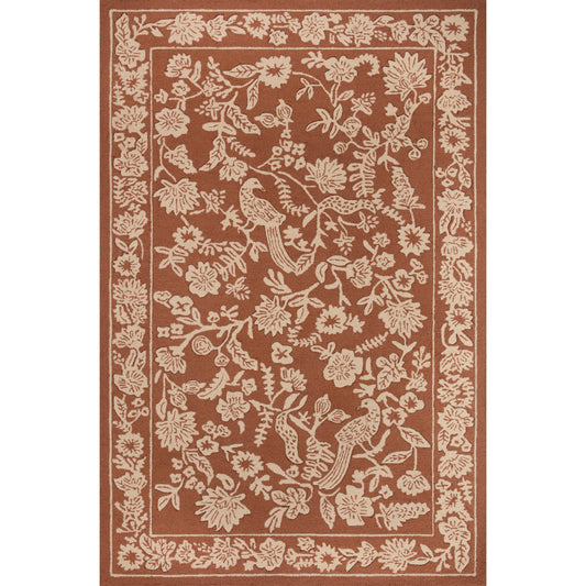 Arboretum Aviary / Amber Rug | Rifle Paper Co. x Loloi