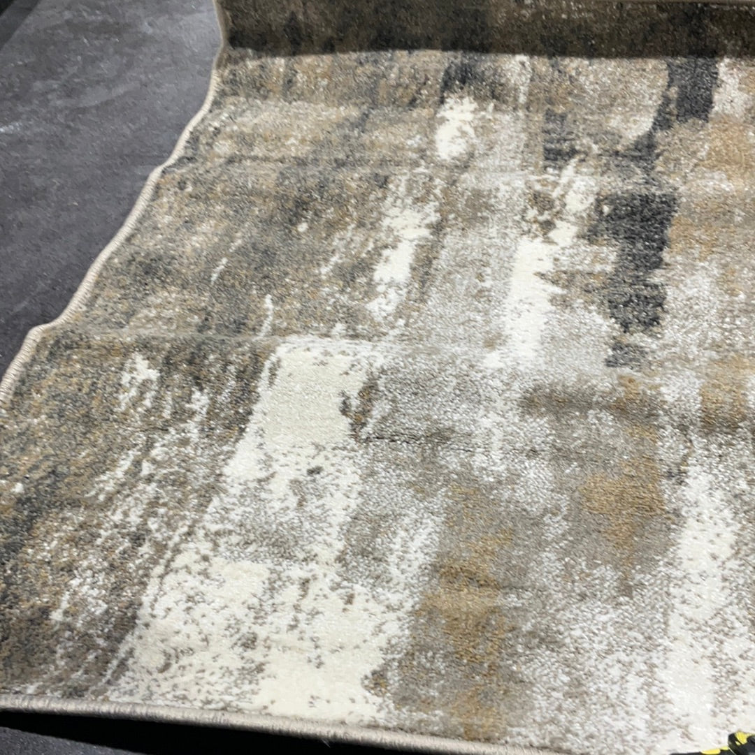 Semahat Abstract Beige Area Rug Rug Size: Rectangle 2' x 3'