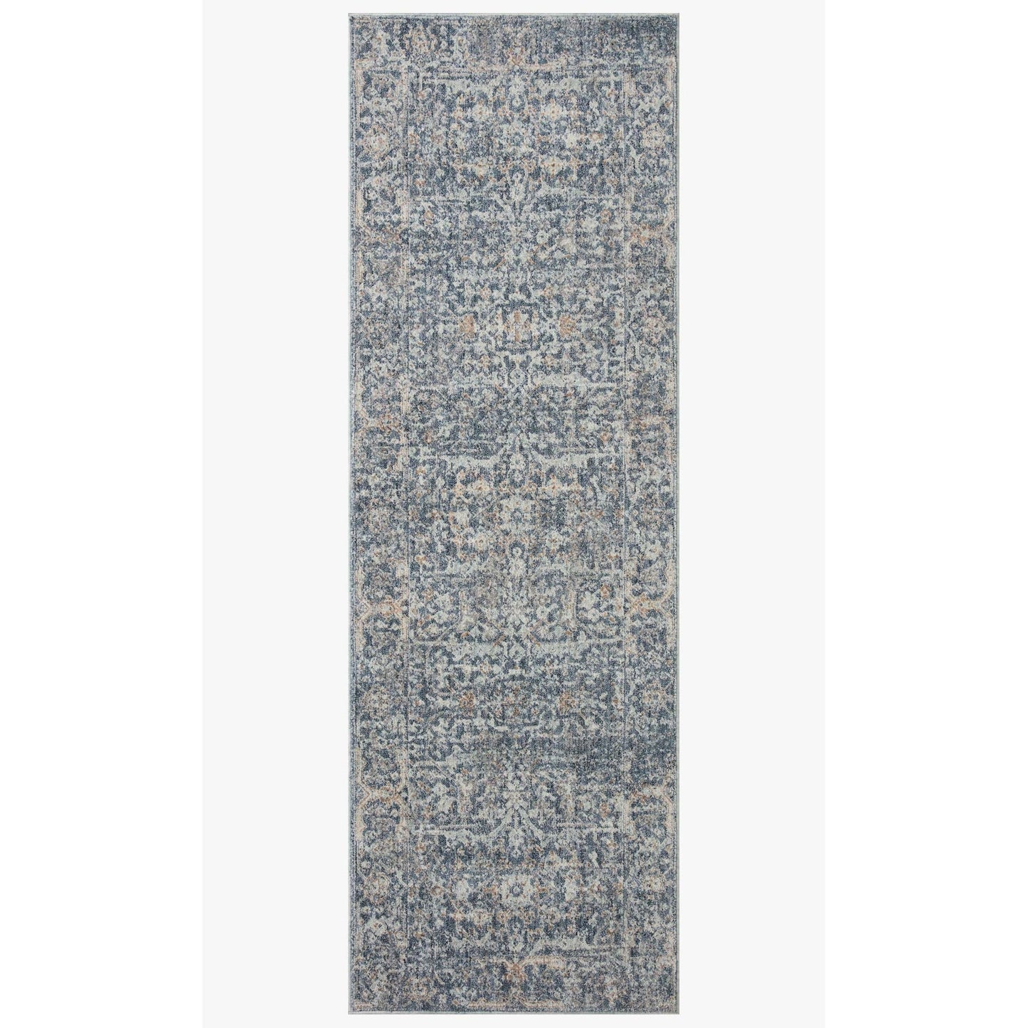 Blake Denim / Taupe Rug | Angela Rose x Loloi