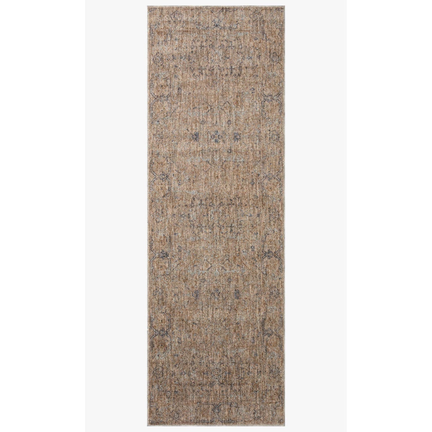 Blake Taupe / Blue Rug | Angela Rose x Loloi