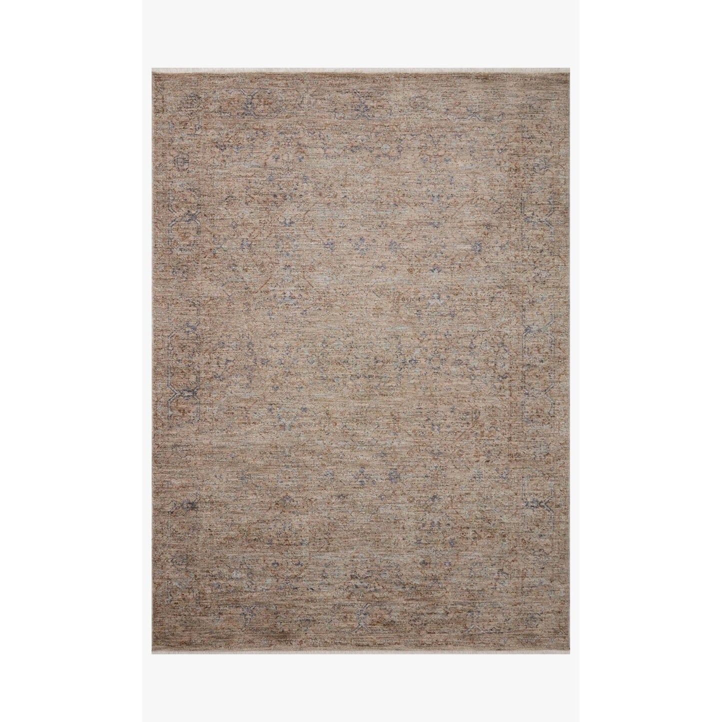 Blake Taupe / Blue Rug | Angela Rose x Loloi